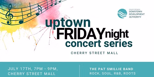 Uptown Friday Night Concert: The Pat Smillie Band