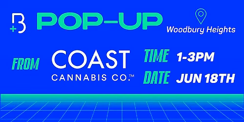 Coast Pop Up At BluLight Dispensary Woodbury Heights