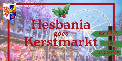 Hesbania goes Kerstmarkt