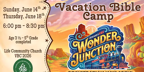 Wonder Junction - Vacation Bible Camp