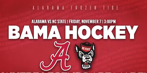 Alabama Hockey vs NC State