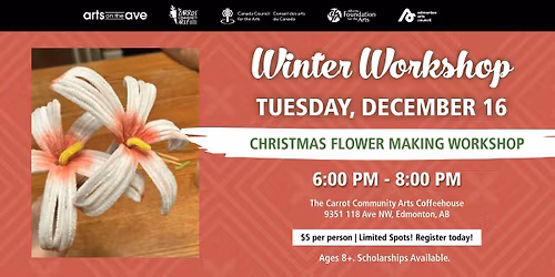 Christmas Flower Making Workshop