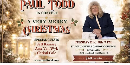 Paul Todd Christmas Concert at Fort Myers
