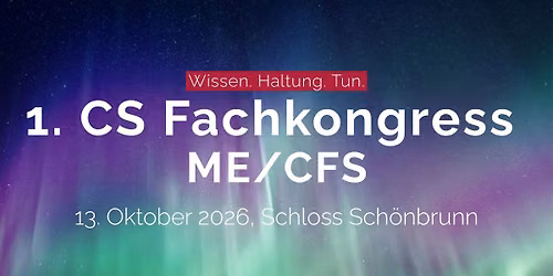 1. CS Fachkongress ME\/CFS