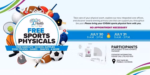Free Sports Physicals