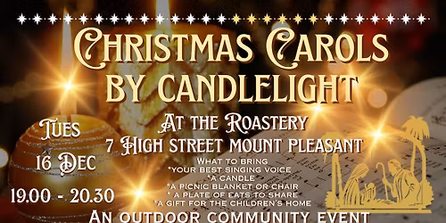 Christmas carols by candlelight  