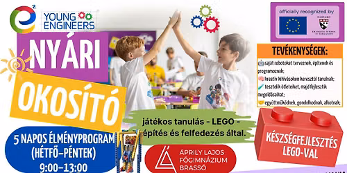 Young Engineers LEGO t\u00e1bor