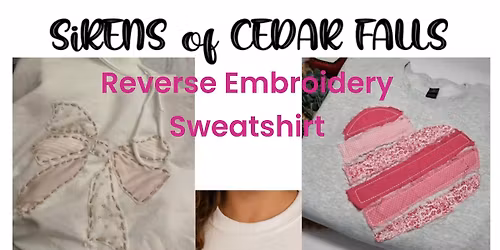 Reverse Embroidered Sweatshirts @ Barnwood Brew