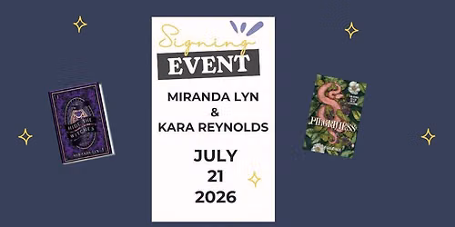 Authors Miranda Lyn and Kara Reynolds