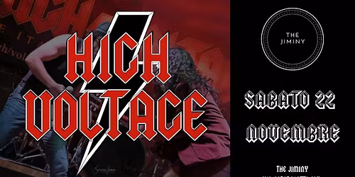 HIGH VOLTAGE - AC⚡DC TRIBUTE @ The Jiminy