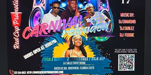 Carnival Reloaded Tampa Carnival Pre-Party