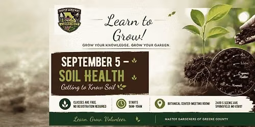 Learn to Grow - Getting to know Soils