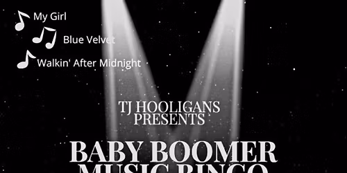 Baby Boomer Music Bingo