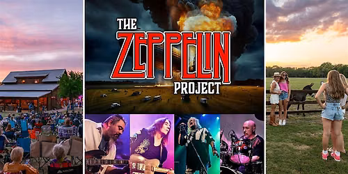 Led Zeppelin Tribute \u2013 The Zeppelin Project |Texas Wine | Anna, TX