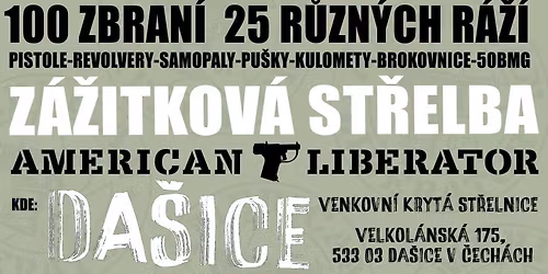 Z\u00e1\u017eitkov\u00e1 st\u0159elba DA\u0160ICE u Pardubic s American Liberator