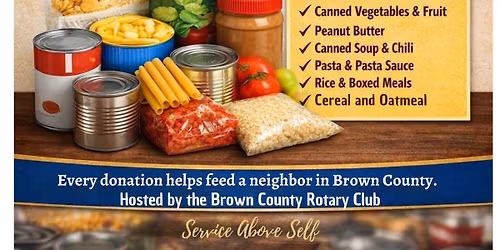 Rotary Community Food Drive