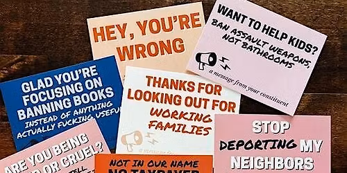 Political Postcard Party