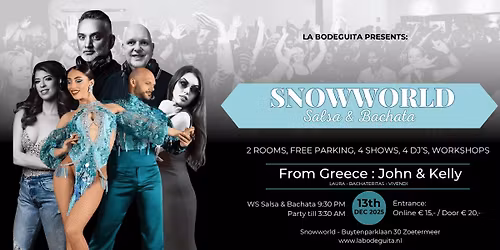 La Bodeguita at SnowWorld Zoetermeer SAT13DEC