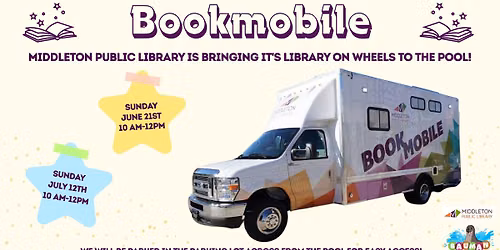 Bookmobile at Bauman Community Pool