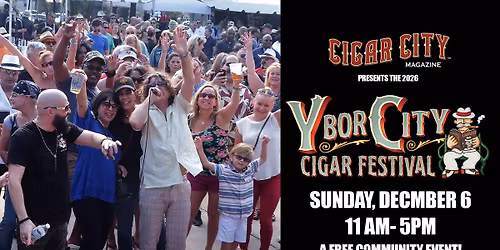 Cigar City Presents the 2026 Ybor City Cigar Festival