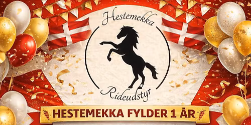 Hestemekka fylder 1 \u00e5r. 