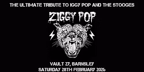 Ziggy Pop Live @ Vault 27, Barnsley