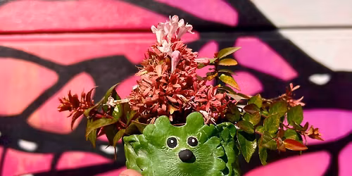 KIDS CLASS: Handbuilding Animal Planters (All Ages!)