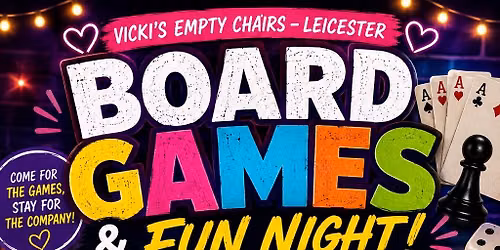 Empty chairs - Board games night 