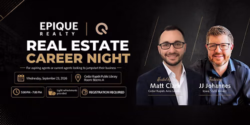 Real Estate Career Night