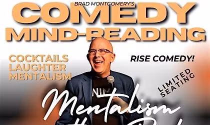 RISE COMEDY:  COMEDY MIND-READING!  Laughs. Mentalism.  5\/28