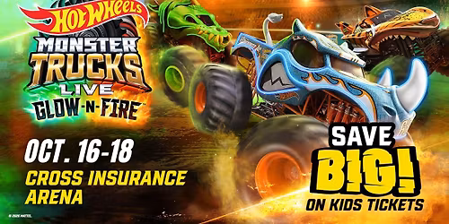 Hot Wheels Monster Trucks Live Glow-N-Fire