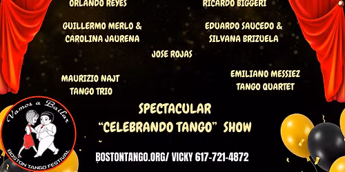 Boston Tango Festival 2026 with outstanding teachers\/performers\/Show\/classes\/live music (2nights)!!!
