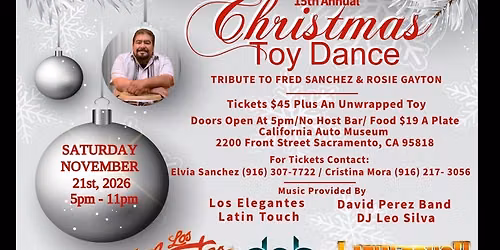 15th Annual Christmas Toy Dance presented by Musicos Unidos & Friends