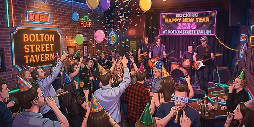 NYE with SLACK at Bolton Street Tavern