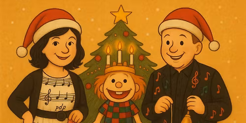 Lucia-fest med Biblioteks-Bitten og SangFiduserne