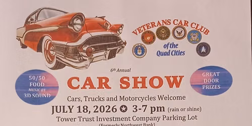 Veterans Car Show Davenport, IA