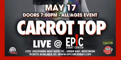 Carrot Top at Luxor Hotel and Casino