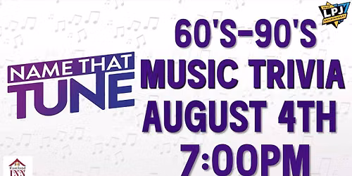 Name That Tune 60-90\u2019s Music Trivia