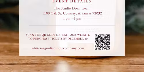 Christmas Candle Making Workshop \ud83c\udf84