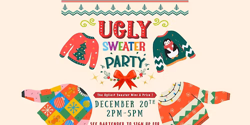Waterhole\u2019s Ugly Sweater Christmas Bash