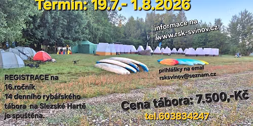 Letn\u00ed ryb\u00e1\u0159sk\u00fd t\u00e1bor na Slezsk\u00e9 Hart\u011b