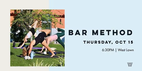 Barre with The Bar Method