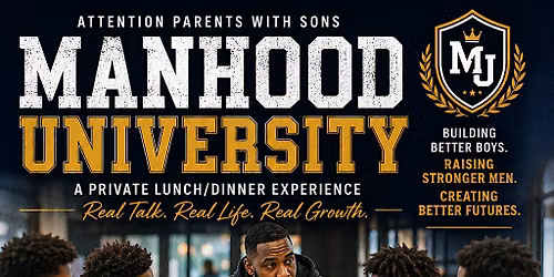 Manhood University Meet Up w\/ Brian G. Rogers
