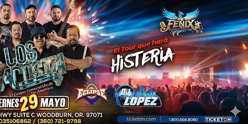 LOS ACOSTA EN WOODBURN 