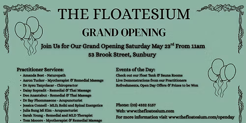 Grand Opening