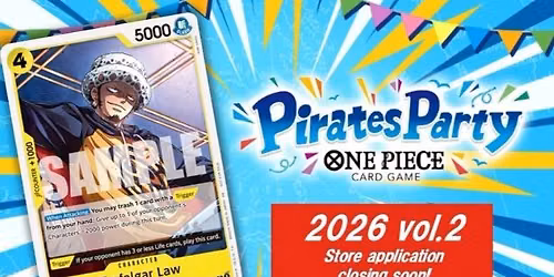 ONE PIECE CARD GAME Pirates Party 2026 Vol.2