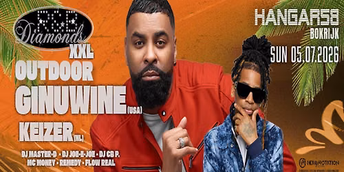 R&B Diamonds XXL OUTDOOR presents GINUWINE (USA) & KEIZER (NL)