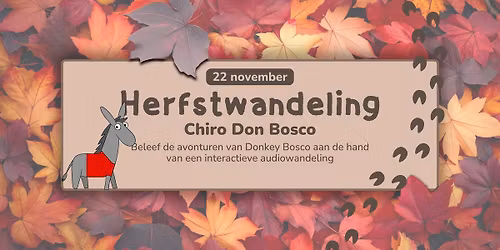 Herfstwandeling 2025