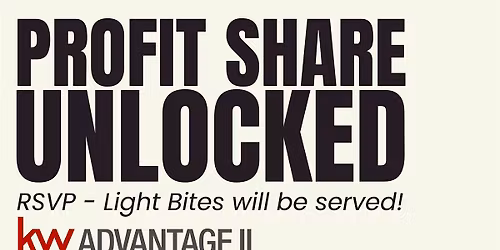 PROFIT SHARE UNLOCKED - RSVP