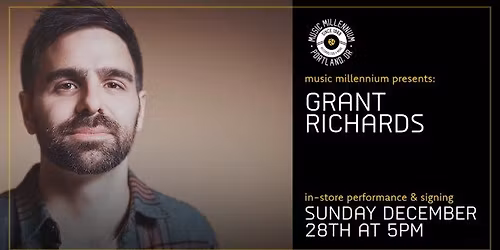 Grant Richards In-Store Performance & Signing